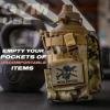 imageBattle Bottle  Half Gallon Insulated Water Bottle with Paracord Handle  64 oz Stainless Steel Water Jug with Two Rugged Removable Sleeves for Keys Wallet ampamp Phone Camo Sleeves Bundle