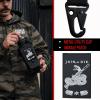 imageIron InfideI Battle Bottle Sleeve  64 oz and 32 oz Water Bottle Sleeve Only for Half Gallon 1L Steel Water Bottle  Rugged Cover with Molle for Versatile Design with Storage for Phone Wallet ampamp Keys32oz Join or Die  Black