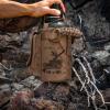 imageIron InfideI Battle Bottle Sleeve  64 oz and 32 oz Water Bottle Sleeve Only for Half Gallon 1L Steel Water Bottle  Rugged Cover with Molle for Versatile Design with Storage for Phone Wallet ampamp KeysJoin or Die  Tan