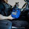 imageIron Infidel Battle Bottle  Half Gallon Insulated Water Bottle with Paracord Handle  Large 64 oz Stainless Steel Water Jug ampamp Rugged Removable Sleeve For Keys Wallet Phone Black Camo 2 Liter64oz  Blue Line