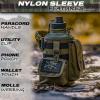 imageIron Infidel Battle Bottle  Half Gallon Insulated Water Bottle with Paracord Handle  Large 64 oz Stainless Steel Water Jug ampamp Rugged Removable Sleeve For Keys Wallet Phone Black Camo 2 Liter64oz  Gangrene