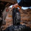 imageIron Infidel Battle Bottle  Half Gallon Insulated Water Bottle with Paracord Handle  Large 64 oz Stainless Steel Water Jug ampamp Rugged Removable Sleeve For Keys Wallet Phone Black Camo 2 Liter32oz  Black Camo