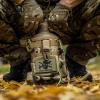 imageIron Infidel Battle Bottle  Half Gallon Insulated Water Bottle with Paracord Handle  Large 64 oz Stainless Steel Water Jug ampamp Rugged Removable Sleeve For Keys Wallet Phone Black Camo 2 Liter64oz  Camo OCP