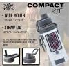 imageIron Infidel Battle Bottle  Half Gallon Insulated Water Bottle with Paracord Handle  Large 64 oz Stainless Steel Water Jug ampamp Rugged Removable Sleeve For Keys Wallet Phone Black Camo 2 Liter32oz  Arctic Camo