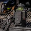 imageIron Infidel Battle Bottle  Half Gallon Insulated Water Bottle with Paracord Handle  Large 64 oz Stainless Steel Water Jug ampamp Rugged Removable Sleeve For Keys Wallet Phone Black Camo 2 Liter64oz  Widowmaker