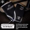 imageIron Infidel Knee Sleeves for Weightlifting Powerlifting  Weight Lifting Belt HeavyDuty Leather Weight Lifting Belt  Wrist Wraps for Weightlifting Bundle