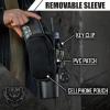 imageIron Infidel Tactical Tumbler with Straw Lid  40oz Insulated Tumbler for Men ampamp Women that Fits Car Cup Holder with Rugged Sleeve to Store Keys Wallet ampamp Phone  Stealth Black40 Oz  Stealth Black