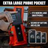 imageIron Infidel Workforce Water Bottle  64 oz Insulated Stainless Steel  Half Gallon Vacuum Water Jug  Paracord Handle Removable Sleeve  Large Thermal Flask  Hiking Camping Workouts RedOrange