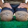 imageKnee Sleeves for Weightlifting ampamp Powerlifting 7mm Pair For Men ampamp Women  Knee Wraps for Weight Lifting Squats Fitness Gym Workout Crossfit  IPF Approved Knee Compression Sleeve SupportGive Me Liberty  Tan