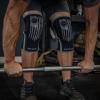 imageKnee Sleeves for Weightlifting ampamp Powerlifting 7mm Pair For Men ampamp Women  Knee Wraps for Weight Lifting Squats Fitness Gym Workout Crossfit  IPF Approved Knee Compression Sleeve Support1776  Black