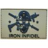 imageTactical Patch  Skull Logo ampamp US Flag 3D PVC Morale Patch  Heavy Duty USA American Patriotic Patches for Military Police Army Caps Jackets Pants ampamp Gear Flag  Camo GreyLogo