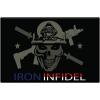 imageTactical Patch  Skull Logo ampamp US Flag 3D PVC Morale Patch  Heavy Duty USA American Patriotic Patches for Military Police Army Caps Jackets Pants ampamp Gear Flag  Camo GreyLogo