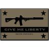 imageTactical Patch  Skull Logo ampamp US Flag 3D PVC Morale Patch  Heavy Duty USA American Patriotic Patches for Military Police Army Caps Jackets Pants ampamp Gear Flag  Camo GreyGive Me Liberty