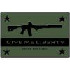 imageTactical Patch  Skull Logo ampamp US Flag 3D PVC Morale Patch  Heavy Duty USA American Patriotic Patches for Military Police Army Caps Jackets Pants ampamp Gear Flag  Camo GreyGive Me Liberty