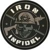 imageTactical Patch  Skull Logo ampamp US Flag 3D PVC Morale Patch  Heavy Duty USA American Patriotic Patches for Military Police Army Caps Jackets Pants ampamp Gear Flag  Camo GreyLogo