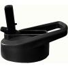 imageWater Bottle Lid Replacement for Battle Bottle  Straw Lid and Chug Cap Tops for 32 oz 40 oz and 64 oz Wide Mouth Vacuum Sealed Water Bottles by Iron InfideIBlack