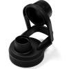 imageWater Bottle Lid Replacement for Battle Bottle  Straw Lid and Chug Cap Tops for 32 oz 40 oz and 64 oz Wide Mouth Vacuum Sealed Water Bottles by Iron InfideIBlack