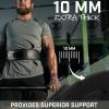 imageWeight Lifting Belt  Lever Gym Belt for Weightlifting 10mm Leather Weight Belt for Men  4 Inches Wide for Support ampamp Stability for Workouts Powerlifting Bodybuilding Fitness ampamp Crossfit1776