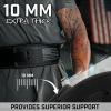 imageWeight Lifting Belt  Lever Gym Belt for Weightlifting 10mm Leather Weight Belt for Men  4 Inches Wide for Support ampamp Stability for Workouts Powerlifting Bodybuilding Fitness ampamp CrossfitFind Out