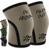imageKnee Sleeves for Weightlifting ampamp Powerlifting 7mm Pair For Men ampamp Women  Knee Wraps for Weight Lifting Squats Fitness Gym Workout Crossfit  IPF Approved Knee Compression Sleeve SupportFind Out  Tan