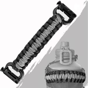 imageIron Infidel Paracord Handle for Battle BottleBlack  Grey