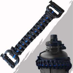 imageIron Infidel Paracord Handle for Battle BottleBlue Line