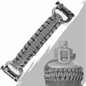 imageIron Infidel Paracord Handle for Battle BottleGrey