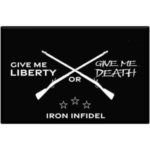 imageTactical Patch  Skull Logo ampamp US Flag 3D PVC Morale Patch  Heavy Duty USA American Patriotic Patches for Military Police Army Caps Jackets Pants ampamp Gear Flag  Camo GreyLiberty or Death