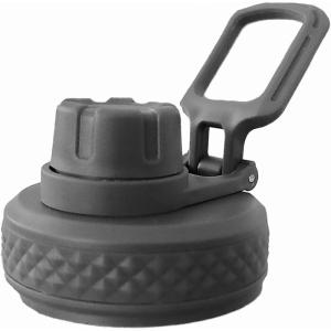 imageWater Bottle Lid Replacement for Battle Bottle  Straw Lid and Chug Cap Tops for 32 oz 40 oz and 64 oz Wide Mouth Vacuum Sealed Water Bottles by Iron InfideIGrey