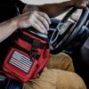 imageIron Infidel Battle Bottle  One Gallon Insulated Water Bottle with Dual Carry Handles  128 oz Tactical Stainless Steel Water Jug ampamp Rugged Extra Large Sleeve With Storage Betsy 128 Ounces64oz  Red Line