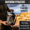 imageIron Infidel Battle Bottle  One Gallon Insulated Water Bottle with Dual Carry Handles  128 oz Tactical Stainless Steel Water Jug ampamp Rugged Extra Large Sleeve With Storage Betsy 128 Ounces128oz  Betsy Ross