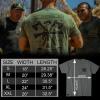 imageIron Infidel Patriotic Freedom Shirt for Men  1776 American Skull Live Free or Die ampamp Defend Liberty T Shirt Black  M