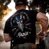 imageIron Infidel Patriotic Freedom Shirt for Men  1776 American Skull Live Free or Die ampamp Defend Liberty T Shirt Black  M