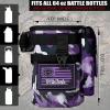 imageIron InfideI Battle Bottle Sleeve  64 oz and 32 oz Water Bottle Sleeve Only for Half Gallon 1L Steel Water Bottle  Rugged Cover with Molle for Versatile Design with Storage for Phone Wallet ampamp KeysUltraviolet