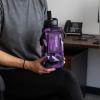imageIron InfideI Battle Bottle Sleeve  64 oz and 32 oz Water Bottle Sleeve Only for Half Gallon 1L Steel Water Bottle  Rugged Cover with Molle for Versatile Design with Storage for Phone Wallet ampamp Keys32oz Ultraviolet