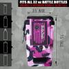 imageIron InfideI Battle Bottle Sleeve  64 oz and 32 oz Water Bottle Sleeve Only for Half Gallon 1L Steel Water Bottle  Rugged Cover with Molle for Versatile Design with Storage for Phone Wallet ampamp Keys32oz Ruthless Rose