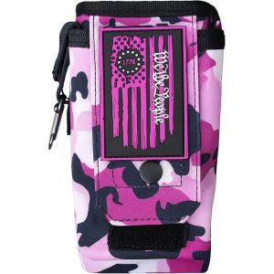 imageIron InfideI Battle Bottle Sleeve  64 oz and 32 oz Water Bottle Sleeve Only for Half Gallon 1L Steel Water Bottle  Rugged Cover with Molle for Versatile Design with Storage for Phone Wallet ampamp Keys32oz Ruthless Rose