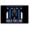 imageTactical Patch  Blue Line Hold The Line 3D PVC Morale Patch  Heavy Duty USA American Patriotic Patches for Military Police Army Caps Jackets Pants amp Gear Hold The Line