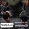imageKnee Sleeves for Weightlifting amp Powerlifting 7mm Pair For Men amp Women  Knee Wraps for Weight Lifting Squats Fitness Gym Workout Crossfit  IPF Approved Knee Compression Sleeve SupportStealth Black
