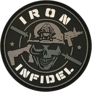 imageTactical Patch  Dumpster Fire 3D PVC Morale Patch  Heavy Duty USA American Patriotic Patches for Military Police Army Caps Jackets Pants amp Gear Dumpster FireLogo Round  Black