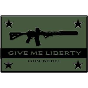 imageTactical Patch  Dumpster Fire 3D PVC Morale Patch  Heavy Duty USA American Patriotic Patches for Military Police Army Caps Jackets Pants amp Gear Dumpster FireGive Me Liberty  Green