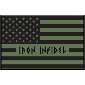 imageTactical Patch  Dumpster Fire 3D PVC Morale Patch  Heavy Duty USA American Patriotic Patches for Military Police Army Caps Jackets Pants amp Gear Dumpster FireFlag  Green