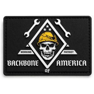 imageTactical Patch  Dumpster Fire 3D PVC Morale Patch  Heavy Duty USA American Patriotic Patches for Military Police Army Caps Jackets Pants amp Gear Dumpster FireBackbone