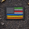 image:imageTactical Patch  One Size Fits All PVC Morale Patch  Heavy Duty USA American Patriotic Patches for Military Police Army Caps Jackets Pants amp Gear One Size Fits AllMulticolor Stripe Flag