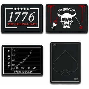 image:imageTactical Patch  One Size Fits All PVC Morale Patch  Heavy Duty USA American Patriotic Patches for Military Police Army Caps Jackets Pants amp Gear One Size Fits AllFAFO