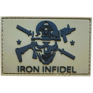 image:imageTactical Patch  One Size Fits All PVC Morale Patch  Heavy Duty USA American Patriotic Patches for Military Police Army Caps Jackets Pants amp Gear One Size Fits AllLogo  Tan