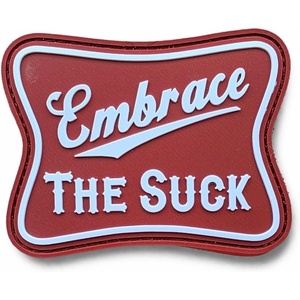 image:imageTactical Patch  One Size Fits All PVC Morale Patch  Heavy Duty USA American Patriotic Patches for Military Police Army Caps Jackets Pants amp Gear One Size Fits AllEmbrace The Suck