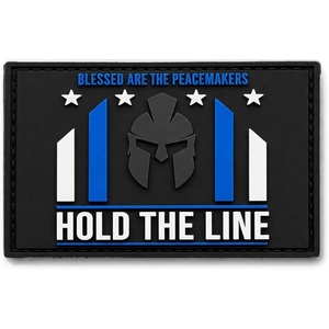 image:imageTactical Patch  One Size Fits All PVC Morale Patch  Heavy Duty USA American Patriotic Patches for Military Police Army Caps Jackets Pants amp Gear One Size Fits AllHold The Line