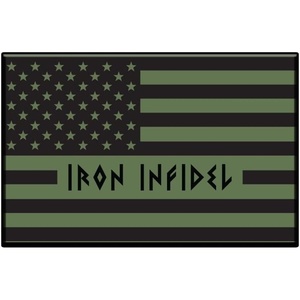 image:imageTactical Patch  One Size Fits All PVC Morale Patch  Heavy Duty USA American Patriotic Patches for Military Police Army Caps Jackets Pants amp Gear One Size Fits AllFlag  Green