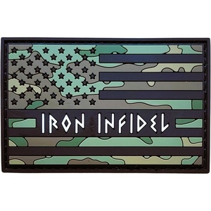 image:imageTactical Patch  One Size Fits All PVC Morale Patch  Heavy Duty USA American Patriotic Patches for Military Police Army Caps Jackets Pants amp Gear One Size Fits AllFlag  Camo Green